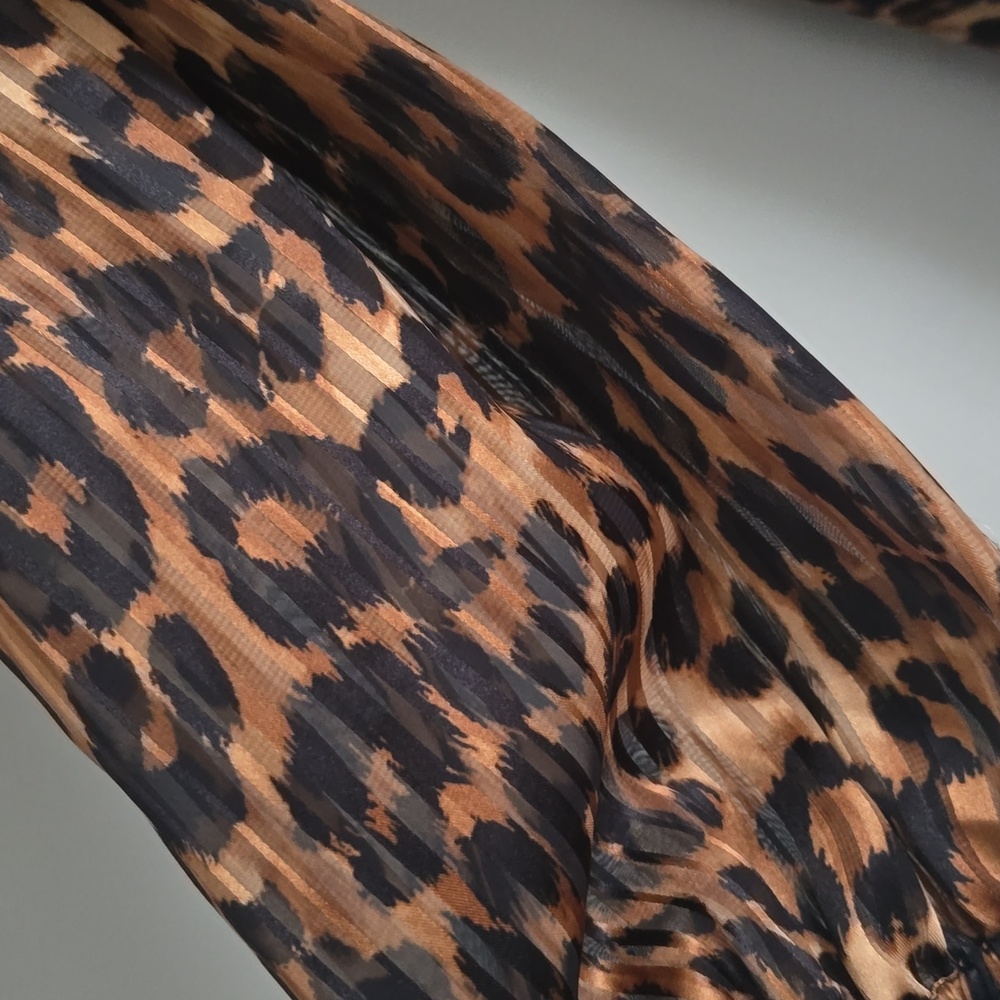 NWOT Milly Elma Burnout Leopard Mini Dress Size 4 - Picture 6 of 11